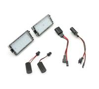 Luz Matrícula Auto Para Seat Para Altea Para Arosa Para Ibiza Para 6L Para Leon Para 1M LED Placa De Matrícula Coche 6000K Luces Externas 2 Uds