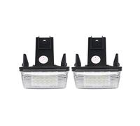 Luz Matrícula LED 2PCS Luz LED Matrícula Para Toyota Para Corolla E150 Verso 2009-2018 Para Auris Hatchback E15 2006-2012 Para Avensis T270 2009-2018 Lámparas Matrícula Luces Matrícula Coche(Blanco)