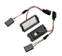 Luz Matricula, Luz Matricula Led 2 unids Error Número de Autos Gratis Luces de Placa for el Seat Ibiza 6L AB Arosa Altea Cordoba MK1 MK2 Leon 1M Toledo 5P 2004-2009