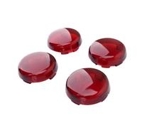 Luz Matrícula Trasera Tapas De Luz para Lente Indicadora Motocicleta Cubierta Negra Roja Y Amarilla para Dyna para So&ftail para Electra Glide para Ro&ad King para Sportster 883 1200