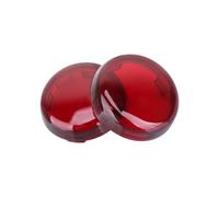 Luz Matrícula Trasera Tapas De Luz para Lente Indicadora Motocicleta Cubierta Negra Roja Y Amarilla para Dyna para So&ftail para Electra Glide para Ro&ad King para Sportster 883 1200