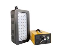 Luz negra UV, Lámpara de curado coloidal UV ajustable de alta resistencia, 4000W, 365nm, 395nm, 405nm, tinta de impresión LED, curado por inyección de tinta de resina de impresión 3D(405nm)