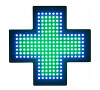 Luz neón LED forma cruz farmacia,luz señalización médica forma cruz,luz completa,destellos superpuestos,destellos generales,colores personalizables,ideal for mayoría los centros médicos