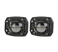 Luz Niebla Delantera Focos De Trabajo LED De 3 Pulgadas 24 V 12 V Luces DRL para Coche LED 6000 K/3500 K Antiniebla para Motocicleta Todoterreno 4x4 Faro Antiniebla Delantero(2PCS Square)