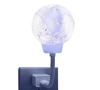 Luz nocturna activada por voz,Lámparas de mesa de noche,Lámpara de noche con forma de luna activada por voz - Luz nocturna LED de bajo consumo, luz nocturna para dormir para niños, niñas, niños y niño