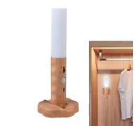 Luz nocturna automática - lámpara recargable inalámbrica magnética, luces de pared del sensor de movimiento para el gabinete del corredor, brillo suave y seguro para pasillo dormitorio de baño