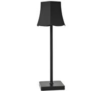 Luz nocturna compacta, lámpara de mesa delgada, lámpara de noche de 10 x 10 x 36 cm con control de fácil acceso, material resistente, luz nocturna para dormitorio, accesorios para el hogar, lámparas