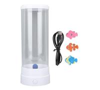 Luz Nocturna con Luz de Humor de, Lámpara de Mesa Portátil Multiusos con Forma de Burbuja, Fácil Operación, Aspecto Elegante para el Hogar (White)