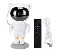 Luz Nocturna con Proyector de Estrellas: Lámpara LED de Techo con Nebulosa Estrellada de Astronauta con Temporizador Y Control Remoto, Regalo para Niños Adultos para Dormitorio, Navidad, Cumpleaños, D
