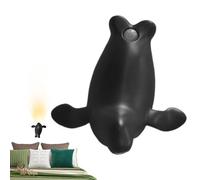 Luz nocturna con sensor de movimiento - Lámpara de dormitorio con forma de león marino | Proyector de armario y armario de encendido automático para propietarios, viajeros, apartamentos,