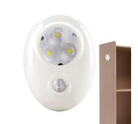 - Luz nocturna con sensor de movimiento para pared con activación por movimiento para dormitorio, luz de ambiente LED con sensor para pasillo armario o cuarto de baño