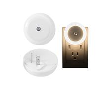 Luz nocturna con sensor inalámbrico | Lámpara de noche de detección óptica inteligente | Herramienta de iluminación doméstica de ahorro de energía para dormitorio, cocina, baño, escaleras y pasillo