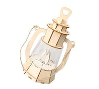 Luz nocturna de madera para niños, juguete educativo de ciencia, ayuda de aprendizaje de física para niños, principios, circuito básico, luz de rompecabezas de madera