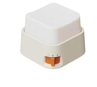 Luz nocturna de mesa, lámpara con forma de teclado mecánico, dispositivo de alivio del estrés de 2.51 pulgadas, accesorio resistente para mesita de noche, elegante decoración de interiores con diseño