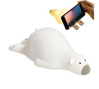 Luz nocturna de silicona genérica | 3 niveles de brillo suave y linda - Lámpara de noche pequeña recargable luz cálida - para niñas, niños, dormitorio, noche, lectura a la hora de acostarse, viaje