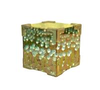 Luz Nocturna de tulipán, decoración Hecha a Mano, luz Nocturna LED para Dormitorio, lámpara de Mesa y Espejo de tulipán mágico, 2 en 1, 21 Flores, Regalo de cumpleaños para Mujer
