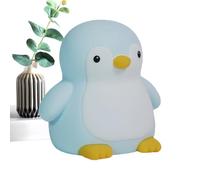 Luz nocturna | Decoración linda y colorida sobre el tema de los pingüinos, lámpara de noche adorable - para dormitorio, cuarto de baño, noche, oficina, pasillo, escuela, mesilla de noche, guardería
