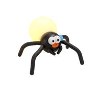 Luz nocturna escalofriante de Araña con Patas Flexibles y Articuladas | Luces Nocturnas Decorativas para cama, mesita, mesa, escritorio, guardería, dormitorio, salón, cocina,