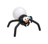 Luz nocturna escalofriante de Araña LED con Patas Divertidas y Flexibles | Luz Nocturna Pequeña con Forma Modificable Para Mesita Infantil, Mesita, Mesa, Escritorio, Hogar, Cuarto Bebé, Salón,