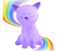 Luz Nocturna Infantil en Forma de Gato: Lampara LED Portátil sin Cable para Bebés, Decoración de Habitación y Regalos Originales. Toca boca !La Solución Perfecta para Dormir sin Miedos! Kawaii Cat