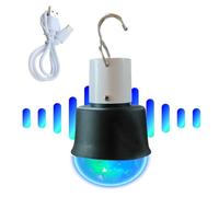 Luz nocturna inteligente controlada por voz, luces de fiesta coloridas para interiores,Coloridas luces de bola disco USB RGBW | Ornamento de bola de discoteca de iluminación USB para festivales de
