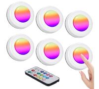 Luz nocturna LED 3*AAA con mando a distancia 6uds