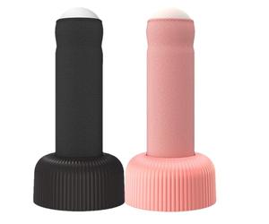 Luz nocturna LED - ABS + tela suave + componentes electrónicos 9,2 x 19,3 cm | Lámpara de noche recargable en forma de columna | Lámpara de mesa de escritorio | Lámparas de noche para niños y niñas