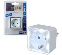 Luz Nocturna LED Con Sensor De Crepúsculo Para Enchufe Lámpara De Pared
