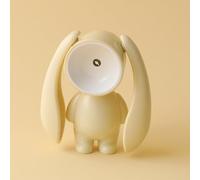 Luz nocturna LED de conejo para dormitorio y dormitorio, crea un ambiente cálido para estudiar, trabajar o relajarse con bajo consumo de energía (C)