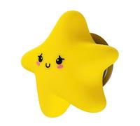 Luz nocturna LED Rabalux en forma de estrella, amarillo, regulable, USB-C