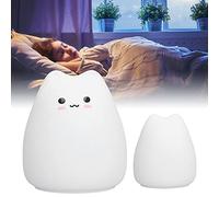 Luz Nocturna, Luz Nocturna LED, Lámpara Táctil, Luz Decorativa para Gatos Lindos, 7 Colores, Luz Cálida, Noche LED para el Hogar, Dormitorio, Habitación de los Niños, Luces