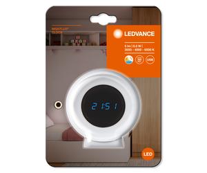 Luz nocturna Nightlux Clock 0.3W 4058075757721