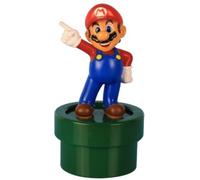Paladone Lámpara Figura Super Mario - Lámpara Oficial Nintendo, Decoración para Oficina o Hogar, Funciona a Pilas