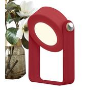 Luz nocturna plegable, luces LED, luz nocturna de escritorio para decoración de vallas, iluminación de seguridad para caminos y patios traseros, luces tenues de energía con clip, iluminación LED