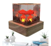 Luz nuclear - AtomLámpara de luz nuclear - Lámpara de explosión atómica, lámpara de explosión mushrooica, luz nocturna de nube de hongo de resina, lámpara de explosión atómica, niñas, niños, regalo pa