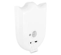 Luz objetivo para inodoro con 4 proyecciones giratorias y sensor de movimiento, divertida luz de entrenamiento para ir al baño para niños, luces nocturnas de baño fáciles de pegar