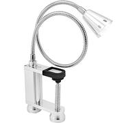 Luz para Barbacoa, magnética, 360 °, Flexible, iluminación para Barbacoa, LED, Ajustable, para Exteriores, Linterna de Trabajo, lámpara de Taller, Herramientas, fijación de Tornillo