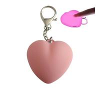 Luz Para Bolso, Portátil En Forma De Corazón, 5,3 × 5,2 × 2,2 Cm, Llavero Con Linterna Para Bolso, Clip Ligero Para Bolsa, Linterna Práctica, Para Mujeres, Hombres, De Noche, Para Caminar Y Viajar