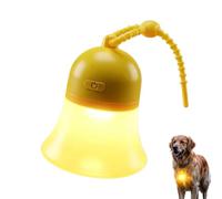 Luz para Collar Canino Pequeña Linterna Recargable De Silicona | Luz Colgante Collar Canino Cochecito Mochila Senderismo Camping Escalada Animales