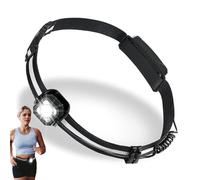Luz para correr nocturna - Luz recargable Runn | Cinturón de corredor para mujer y hombre | Seguridad mejorada, lámpara para correr recargable, luz de cintura deportiva impermeable, con cinta reflecta