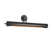 Quintiesse Aplique de pared WYNWOOD, bronce, ancho 81 cm, metal, 2 x E27