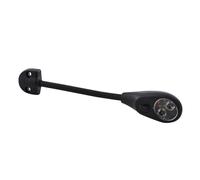 HELLA 2JA 343 720-521 Luz de lectura - SpotLED - LED - 24/12V - 3.0W - LED - montaje exterior - Color de tulipa: transparente - Color LED: blanco/rojo - interior - Cant.: 1
