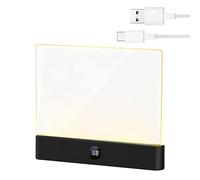 Luz Para LEERS Libros En La Cama, lamparas Libro Lectura, Luz De Lectura, Lecti Luzs, Luzs Para LEERS, Lámpara De Lecturas De Panel Plano En La Cama, Con Temporizador, 3 Colores Y Ajuste De Brillo