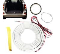 Luz Para Maletero - Silicona, Tira De Luz LED De 4 M Con Detección Automática | Iluminación Interior Automotriz Flexible, Impermeable Y Cortable, Luces Interiores Para Automóviles, SUV, Camiones, Mini