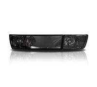 Luz para niebla 2 x cristal transparente intermitente delantero faros antiniebla negro ahumado izquierda + derecha