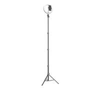 Luz para selfie de 10 pulgadas para transmisión en vivo, luz regulable, trípode extensible, soporte para teléfono, luces LED