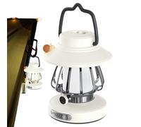 Luz para tienda de campaña: linterna portátil recargable con diseño de caracol, brillo ajustable, luz ligera para tienda de campaña, senderismo, aventura al aire libre, viajes y uso en crisis