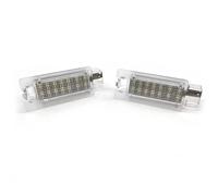 Luz Placa Auto Para Megane I 1996-2003 Para Para Scenic 1997-1999 Para 1999-2003 2 Luces De Matrícula LED Blancas Alto Brillo Luz de matrícula