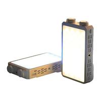 Luz portátil para selfie, LED, 40 W, 120 COB, recargable, 2500 K-9000 K, clip regulable, videoconferencia, vlog, Tiktok, anillo de maquillaje, luz para teléfono, portátil, cámara con soporte de