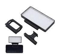 Luz portátil para videoconferencia | Iluminación de videoconferencia de 40 LED incorporada | 3 modos de iluminación ajustables Luz webcam recargable para trabajo remoto Zoom Llamadas en Delr